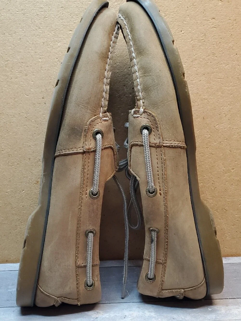 Sperry Top Sider Men's Tan Casual Boat Shoes Size 10.5 M